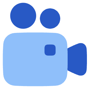 Camera Video Icon from Plump Flat - Free Set
