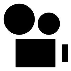 Camera Video Icon from Sharp Solid - Free Set