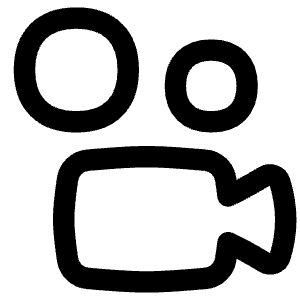 Camera Video Icon from Flex Line - Free Set