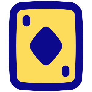 Card Game Diamond Icon from Plump Pop - Free Set