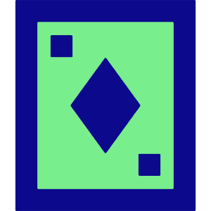 Card Game Diamond Icon from Sharp Pop - Free Set