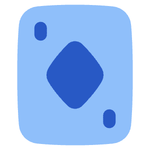 Card Game Diamond Icon from Plump Flat - Free Set