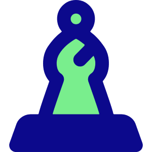 Chess Bishop Icon from Core Pop - Free Set