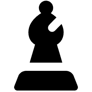 Chess Bishop Icon from Core Solid - Free Set