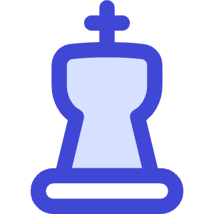 Chess King Icon from Flex Duo - Free Set