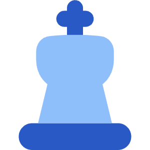 Chess King Icon from Flex Flat - Free Set