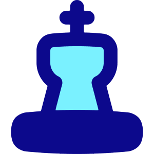 Chess King Icon from Flex Pop - Free Set