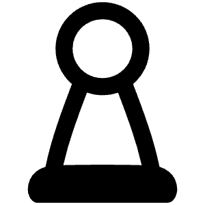 Chess Pawn Icon from Plump Remix - Free Set