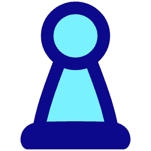 Chess Pawn Icon from Plump Pop - Free Set