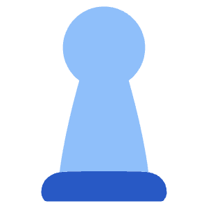 Chess Pawn Icon from Plump Flat - Free Set