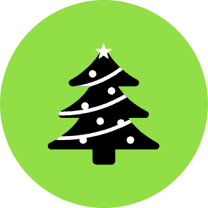 Christmas Tree Icon from Kameleon Pop - Free Set