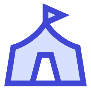 Circus Tent Icon from Sharp Duo - Free Set