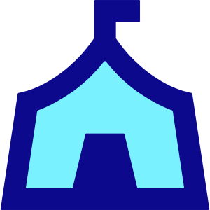 Circus Tent Icon from Sharp Pop - Free Set