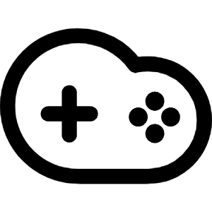 Cloud Gaming 1 Icon from Core Line - Free Set