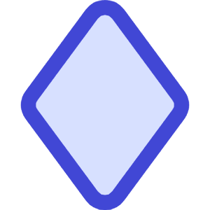 Diamonds Symbol Icon from Core Duo - Free Set