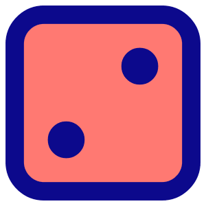 Dice 2 Icon from Core Pop - Free Set