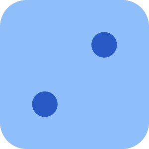 Dice 2 Icon from Core Flat - Free Set