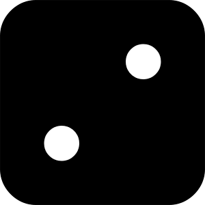 Dice 2 Icon from Core Solid - Free Set