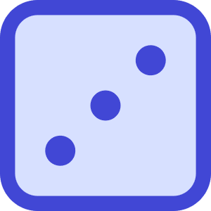 Dice 3 Icon from Core Duo - Free Set