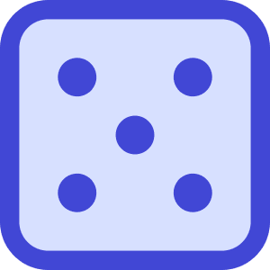 Dice 5 Icon from Core Duo - Free Set