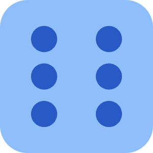 Dice 6 Icon from Core Flat - Free Set