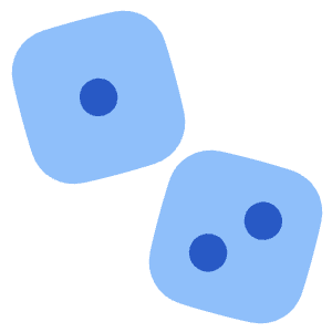 Dices Entertainment Gaming Dices Icon from Plump Flat - Free Set