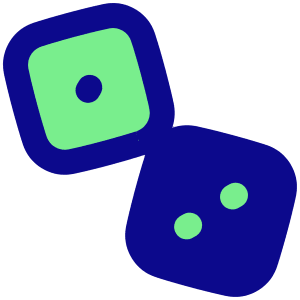 Dices Entertainment Gaming Dices Icon from Plump Pop - Free Set