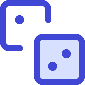 Dices Entertainment Gaming Dices Icon from Core Duo - Free Set