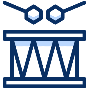 Drum 2 Icon from Cyber Duotone - Free Set