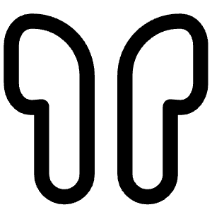 Earpods Icon from Flex Line - Free Set