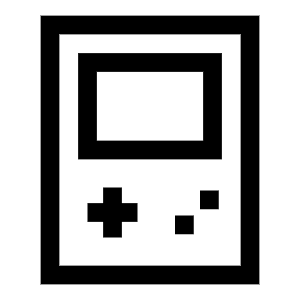 Gameboy Icon from Sharp Line - Free Set