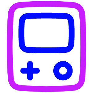 Gameboy Icon from Plump Neon - Free Set