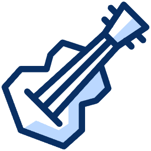 Guitar Icon from Cyber Duotone - Free Set