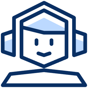 Headset User Icon from Cyber Duotone - Free Set