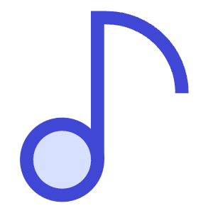 Music Note 1 Icon from Sharp Duo - Free Set