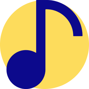 Music Note 1 Icon from Sharp Pop - Free Set