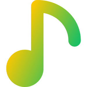 Music Note 1 Icon from Core Gradient - Free Set