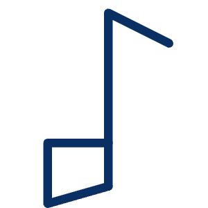 Music Note 1 Icon from Cyber Line - Free Set