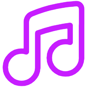 Music Note 2 Icon from Plump Neon - Free Set