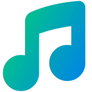 Music Note 2 Icon from Plump Gradient - Free Set