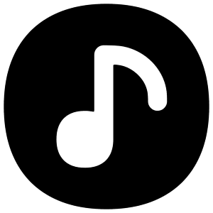 Music Note Circle Icon from Flex Solid - Free Set