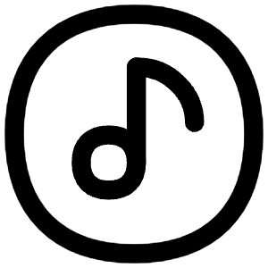 Music Note Circle Icon from Flex Line - Free Set