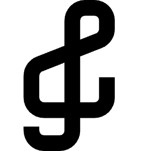 Music Note Trebble Clef Icon from Sharp Remix - Free Set