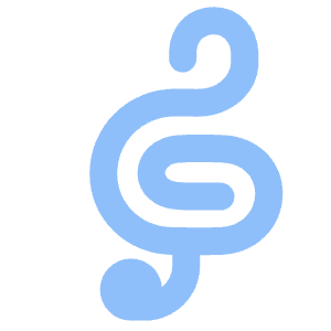 Music Note Trebble Clef Icon from Plump Flat - Free Set