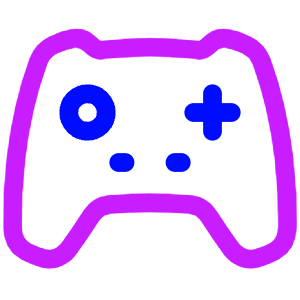 Nintendo Xbox Controller 1 Icon from Plump Neon - Free Set