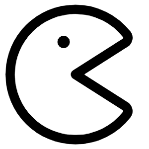 Pacman Icon from Plump Line - Free Set
