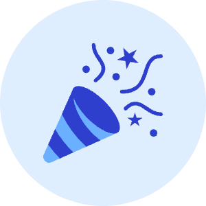 Party Poppers Icon from Kameleon Duo - Free Set