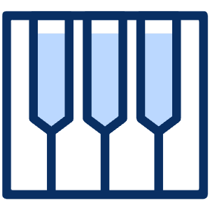 Piano 3 Icon from Cyber Duotone - Free Set