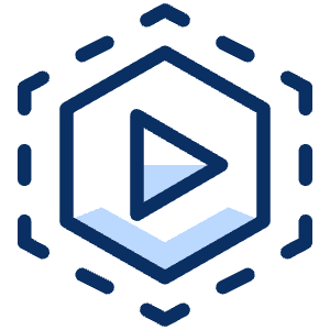 Play Button Icon from Cyber Duotone - Free Set