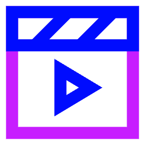 Play List 1 Icon from Sharp Neon - Free Set